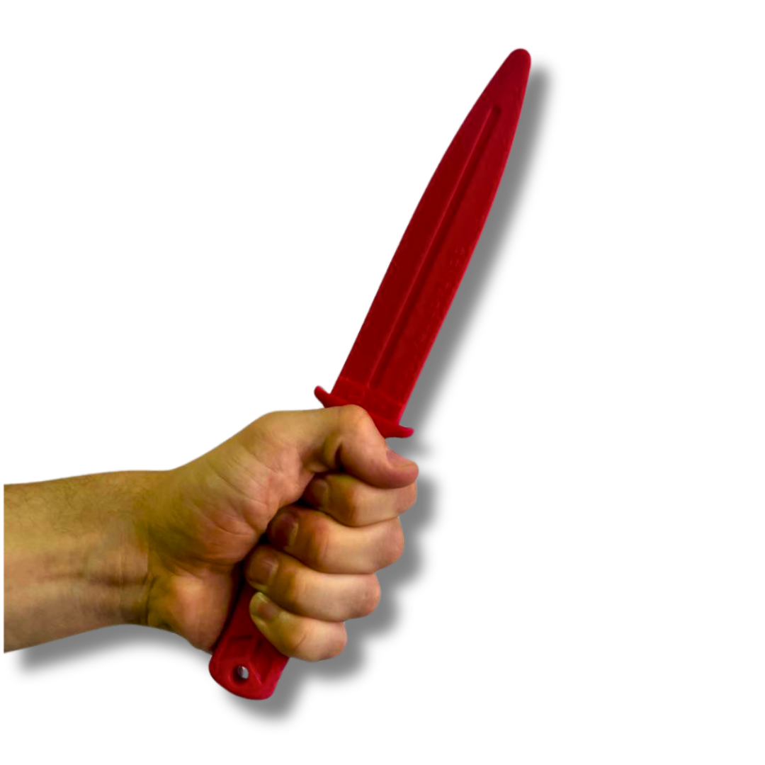 Cuchillo de Entrenamiento GOMA K25 - Ideal para Stuntmans, Performers y Artes Marciales