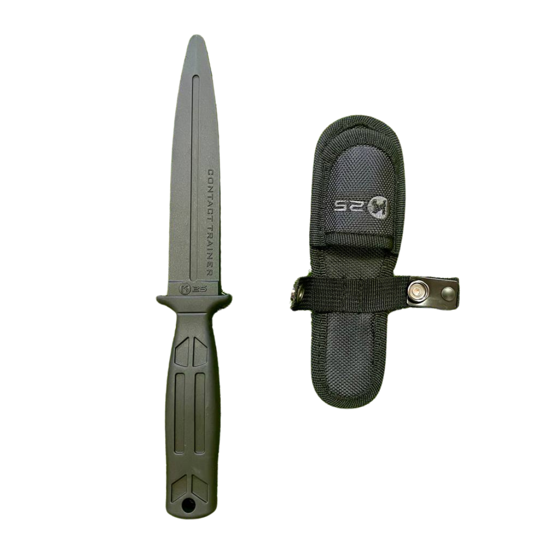 Cuchillo de Entrenamiento GOMA K25 - Ideal para Stuntmans, Performers y Artes Marciales